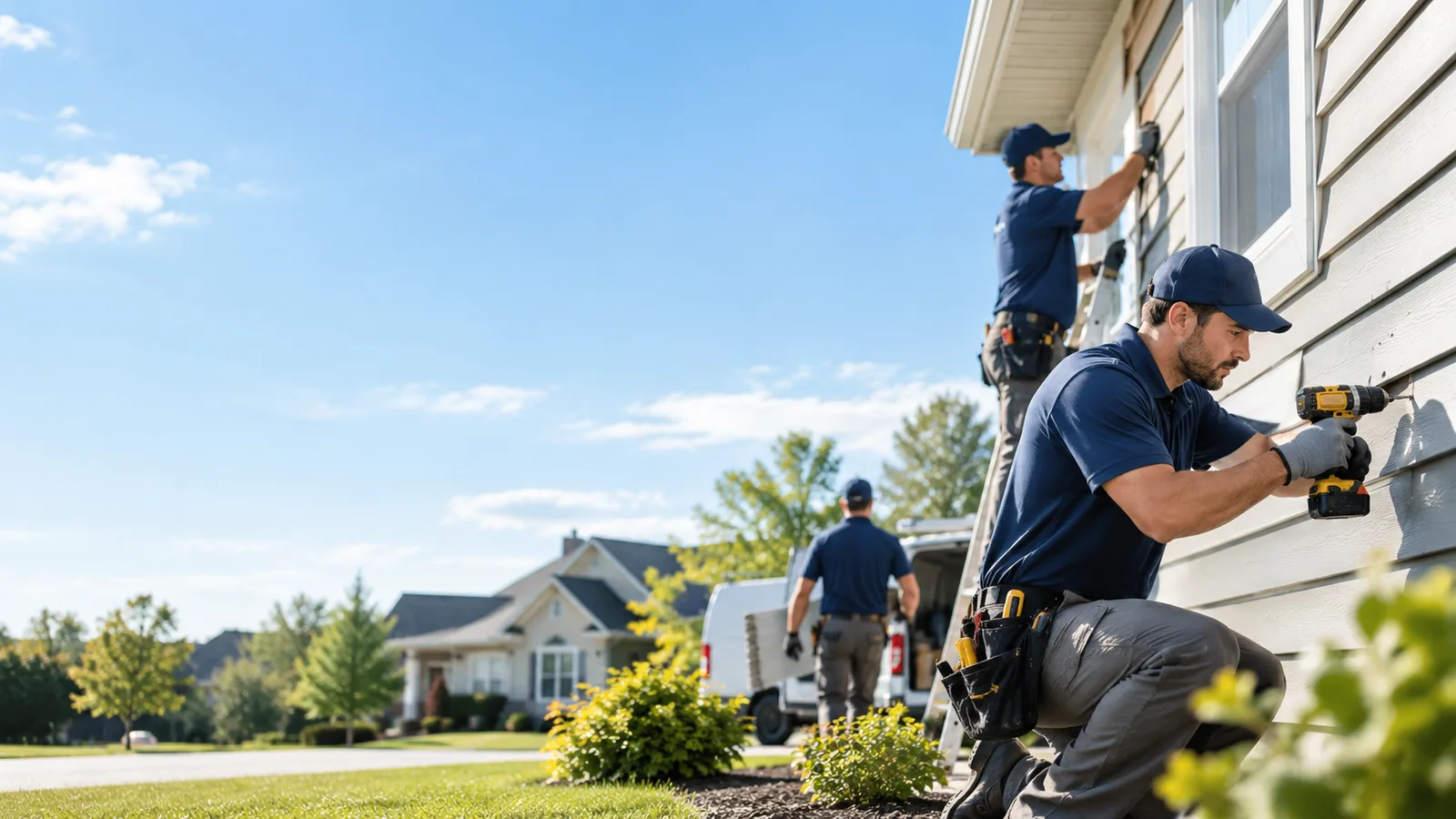 Siding Repair Vs Replacement in Helm, CA